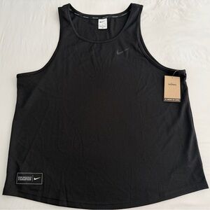 🔥NIKE MENS BLACK TANK TOP NESSF515-001/02SU40076 MEN'S SIZE EXTRA LARGE NWT $46